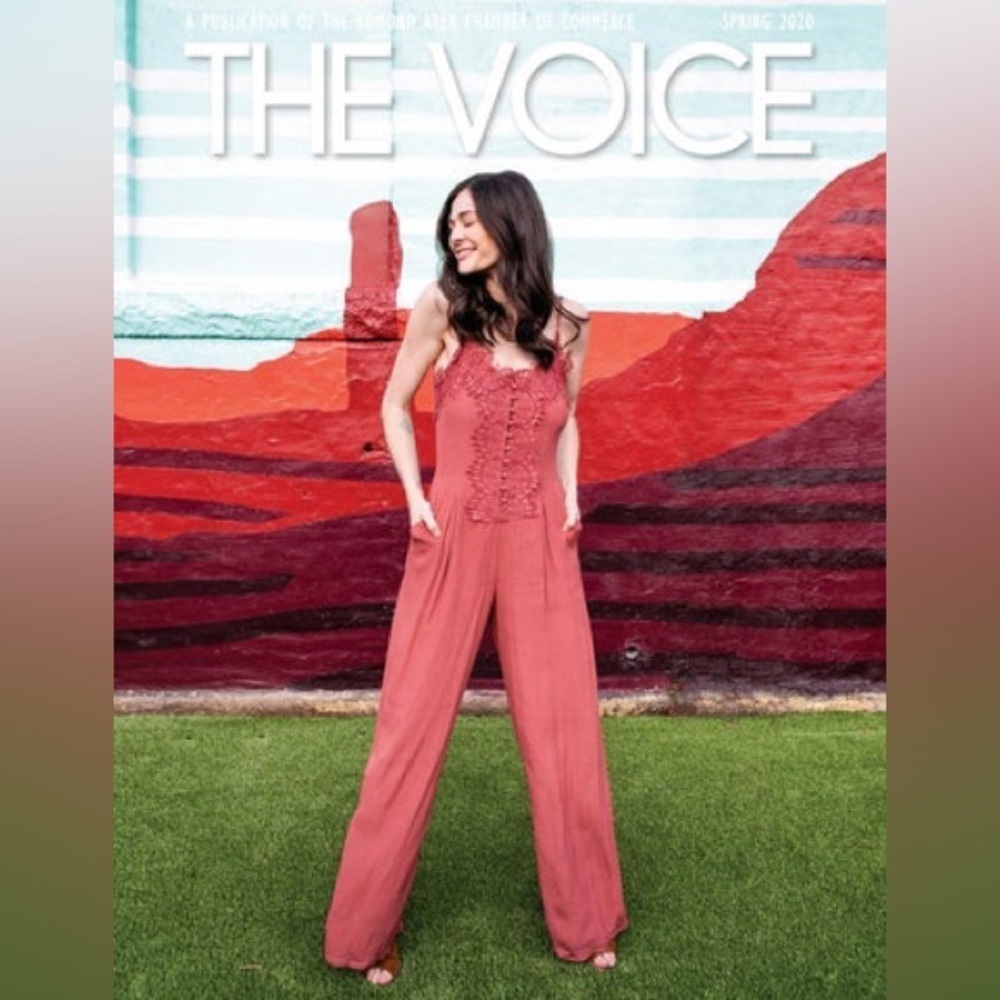 Xhilaration Target Wide Leg Lace Button Jumpsuit - Sz M